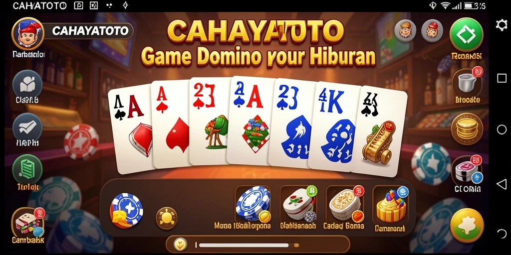 Tampilan gameplay mendebarkan CAHAYATOTO dengan strategi seru.