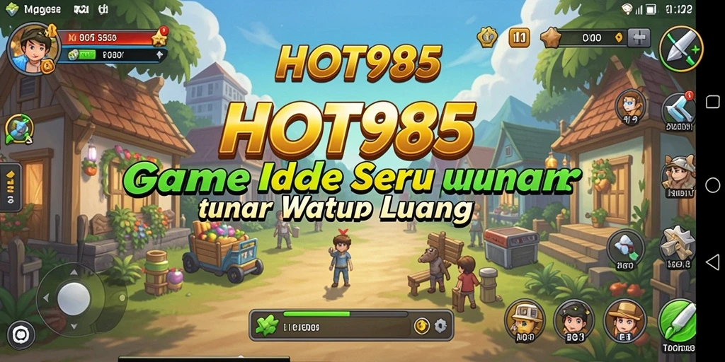 Tampilan gameplay seru dan menawan dari HOT985.