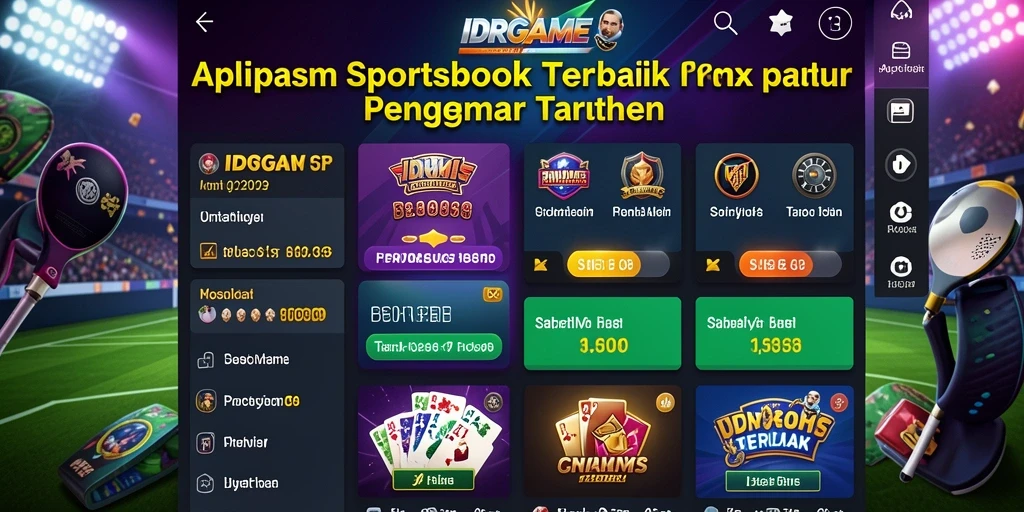 Tampilan gameplay IDRGAME yang inovatif dan menarik.