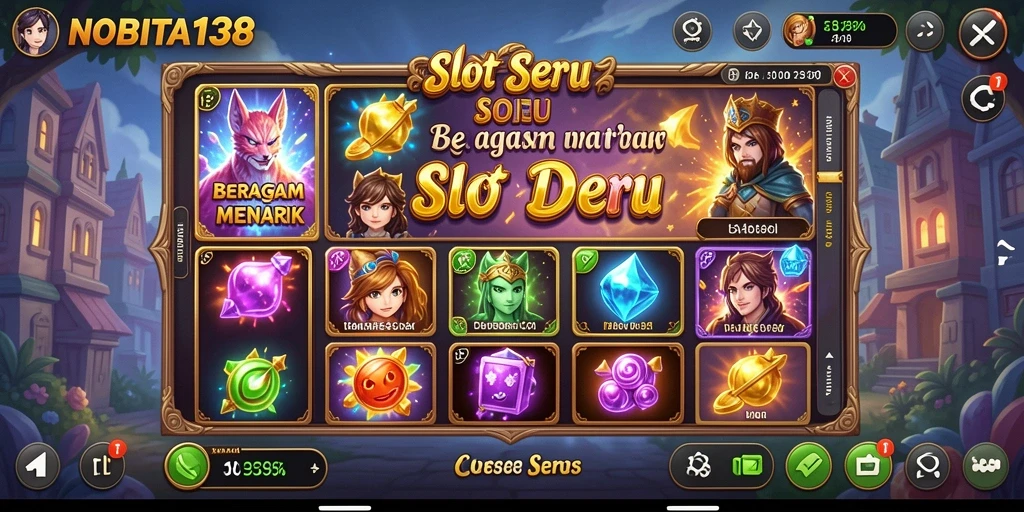 Gameplay slot yang menarik dan seru di NOBITA138.