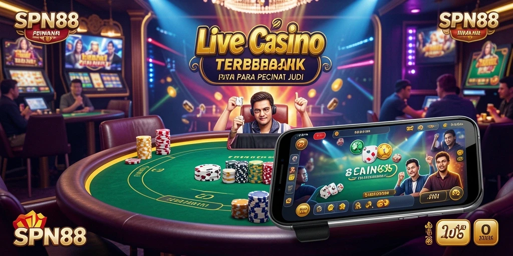 Tampilan gameplay seru di SPN88 dengan dealer profesional.