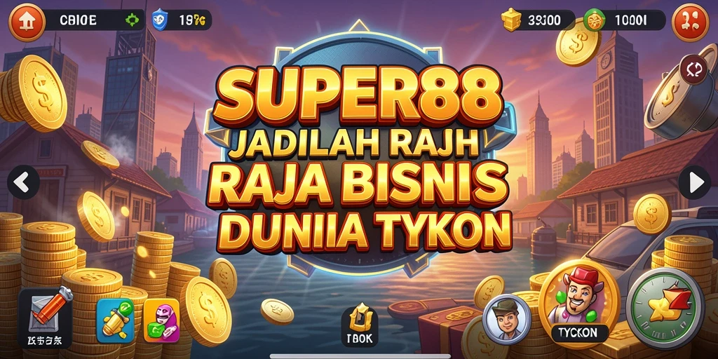 Tampilan screenshot SUPER88 menampilkan gameplay seru dan menantang di dunia Tycoon.