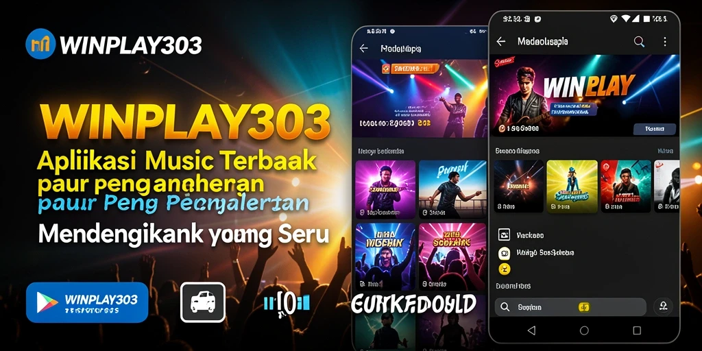 Tampilan gameplay WINPLAY303 dengan berbagai fitur musik.